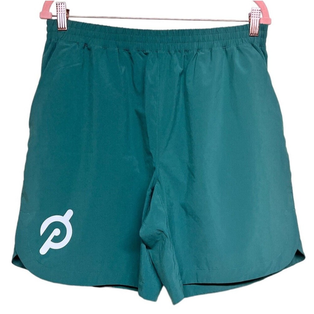 Peloton Sessions 8” Unlined Resistance Short Green Mens Size Large